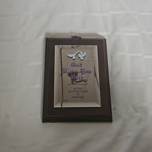 Wells Wooden Hanging Picture Frame For Wedding Couple 6×8 - Picture 12 of 16